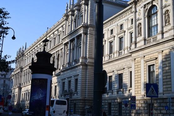 Vienna, city street